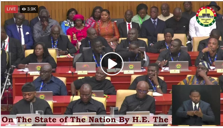 Minority clad in Black to solidarize with Ghanaians whose appointments have been revoked