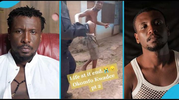 Okomfour Kwadee in Heated Clash with Policeman, Files Serious Complaint