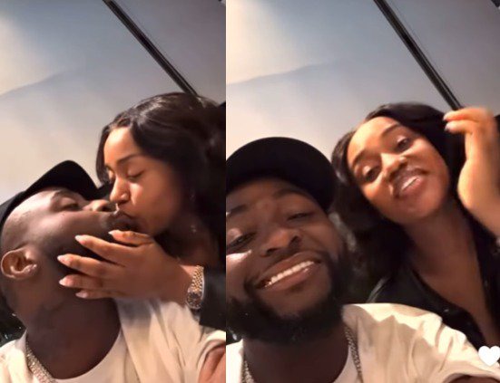 “My beautiful wife, my handsome husband”- Chioma and Davido gushing over each other while on a dinner date