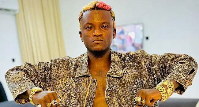 Wanted controversial singer Portable arrives police headquarters in Ogun