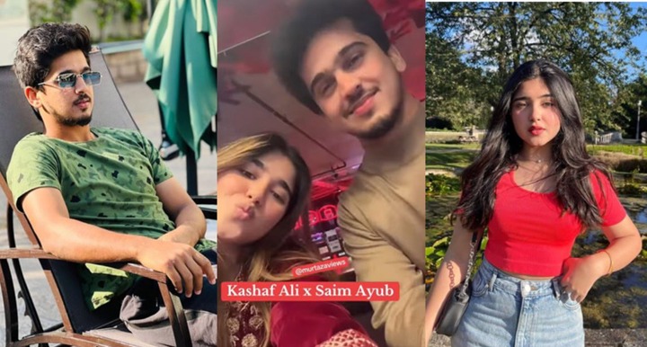 Saim Ayub’s viral videos with model Kashaf Ali in London raise eyebrows