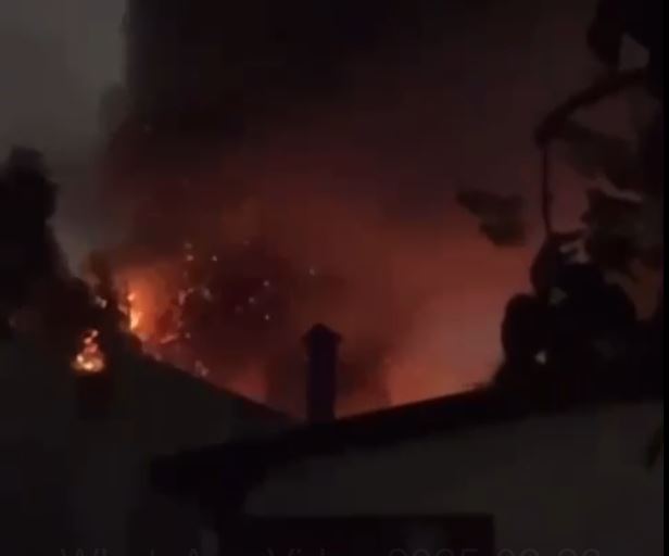 Gas explosion at University of Ghana’s Bush Canteen destroys several stalls