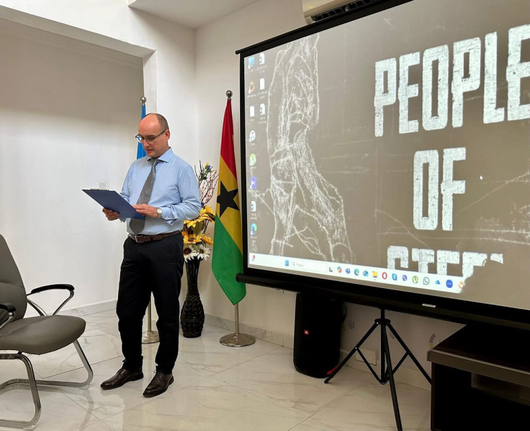 Ukraine’s Chargé d’Affaires in Ghana, Ivan Lukachuk speaks on 3 years of war