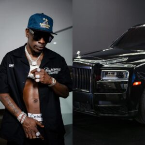 Shatta Wale purchases customed Rolls Royce Cullinan