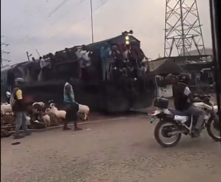 Train crushes motor rider to death at Avenor