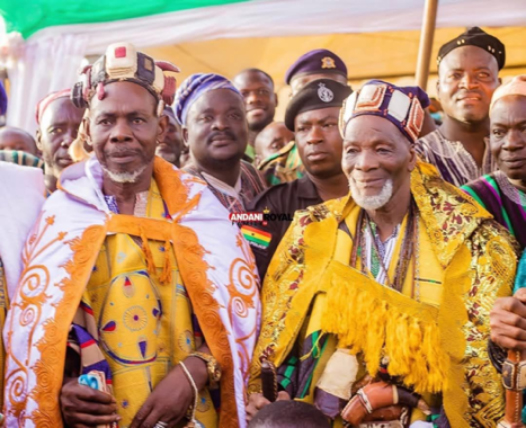 Ya Naa Visits Jakpa Palace