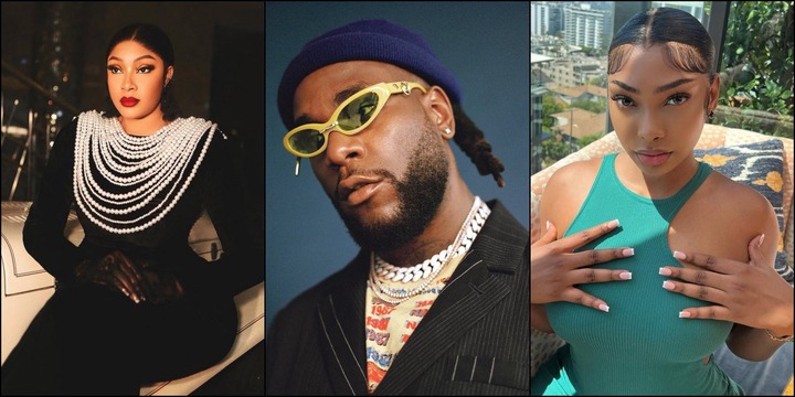 Angela Okorie berates Burna Boy as she reacts to Sophia Egbueje’s Lambo scandal
