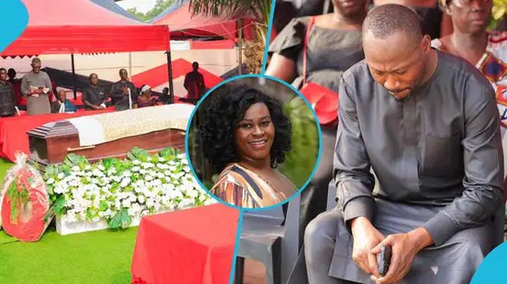 Husband Weeps As Loved Ones Say Final Farewell To Efiewura Actress