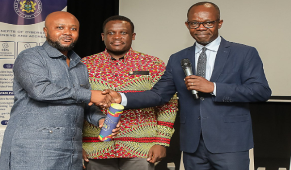 Divine Selase Agbeti assumes office as Acting Director-General of Cyber Security Authority