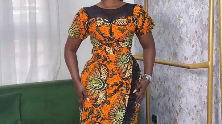 Elegant and Modest Ankara Style