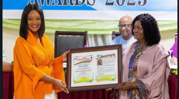 Vice President honours Dr. Bernice Makafui Brempong at Ghana Women of Excellence Awards
