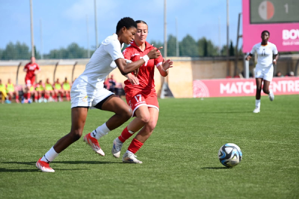 Watch highlights of Ghana’s 1-8 win over Malta in girl’s U-16 tournament