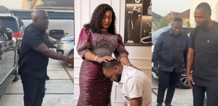 Chief Of Staff And Other Top NDC Officials Visit Rev. Obofour Following The Death Of His Mother