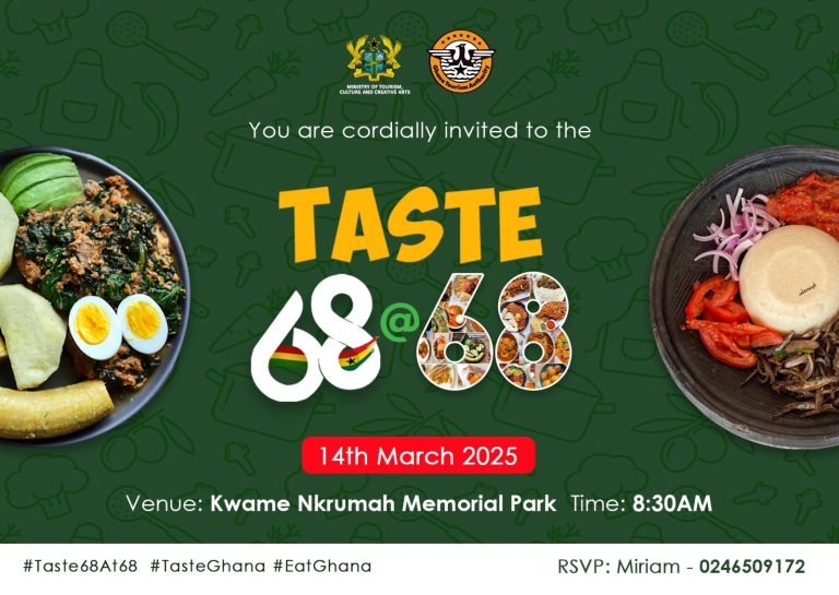 Taste 68@68: GTA to showcase Ghana’s rich culinary culture