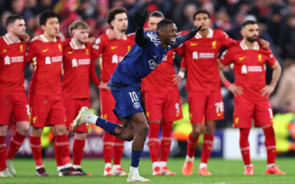 Watch highlights of PSG’s penalty shoot-out win over Liverpool in the UCL