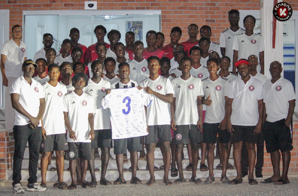 Kenpong Football Academy bid Bossman Debra farewell as he joins Norwegian side Stabaek
