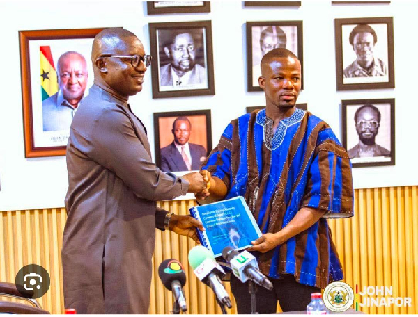 ECG committee submit report to energy and green transition minister