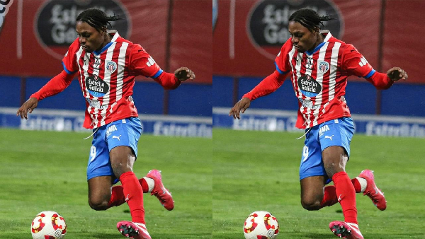 Watch highlights of Jerry Afriyie’s CD Lugo debut against SD Tarazona