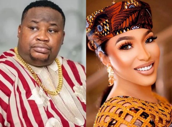 Little People Belittle People, You Are Upset I Gave Your Babymama Financial Assistance – Tonto Dikeh Hits Back At Cubana Chief Priest