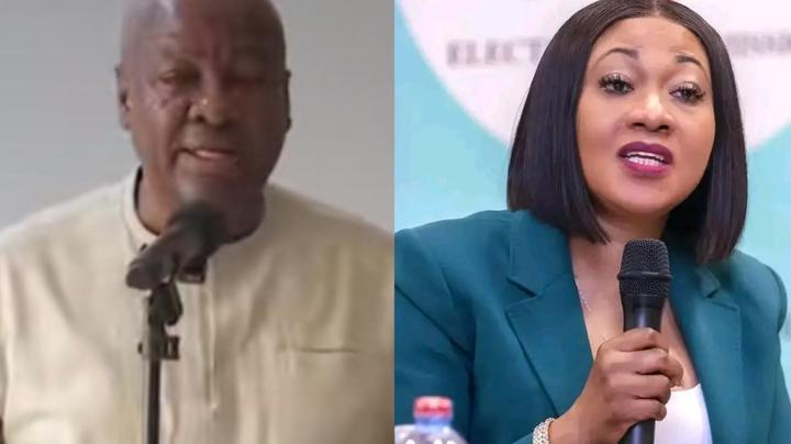 Jean Mensa Speaks After Government Releases Allowance for EC Temporary Officers