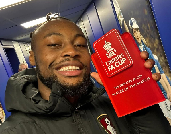 Antoine Semenyo named MOTM as Bournemouth secure FA Cup quarter-final spot