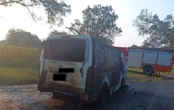 Mortuary vehicle crashes after retrieving body from hospital, driver and family member killed