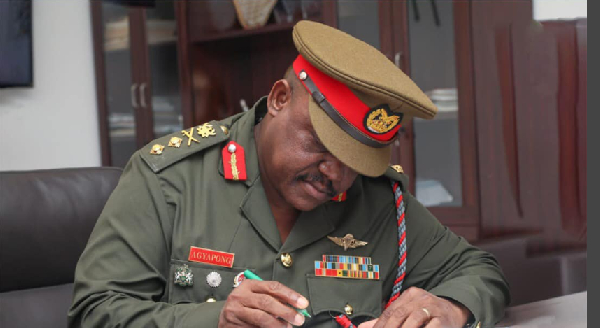 Major General William Agyapong assumes command as Chief of Defence Staff