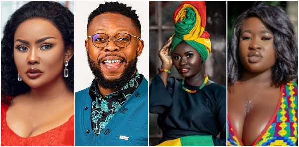 How some entertainment personalities are celebrating Ghana
