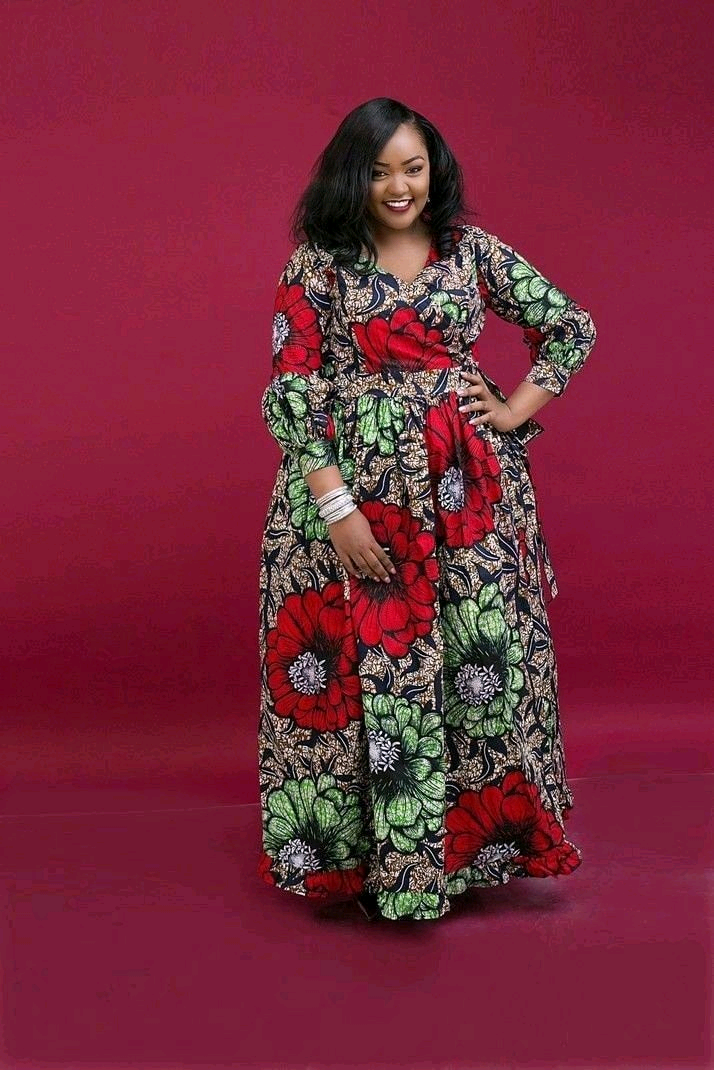 Mummies, Check Out Some Dazzling African Prints Flare Gowns Styles Your Tailor Can Sew For You