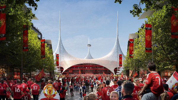 Watch as Manchester United reveal stunning new stadium concept
