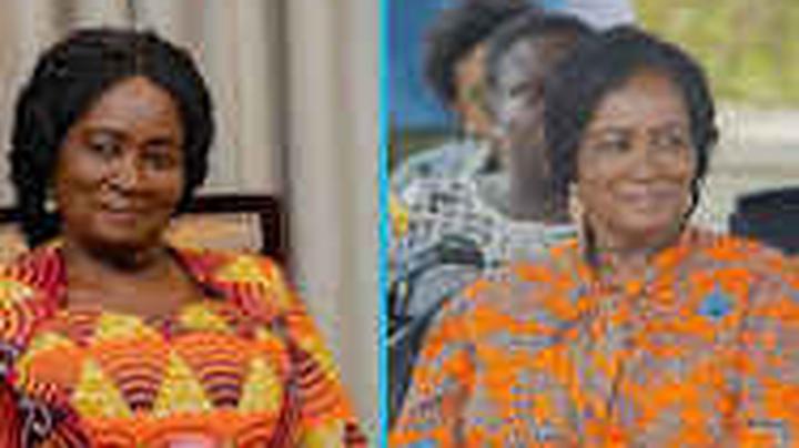 Prof Naana Jane Opoku-Agyemang Looks Stunning and Youthful in Trousers and Top at a Party
