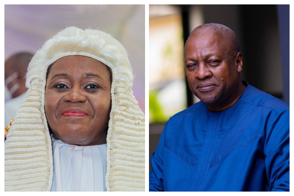 President Mahama calls out premature social media leak of CJ Torkornoo’s letter