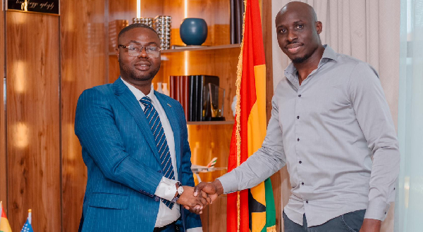Council of State member engages Senegal’s Mohammed Diamé on football development