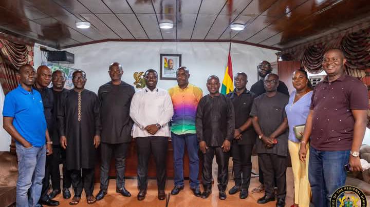 Ken Agyapong meets Ashanti Regional Minister after his donations to PZ fire victims