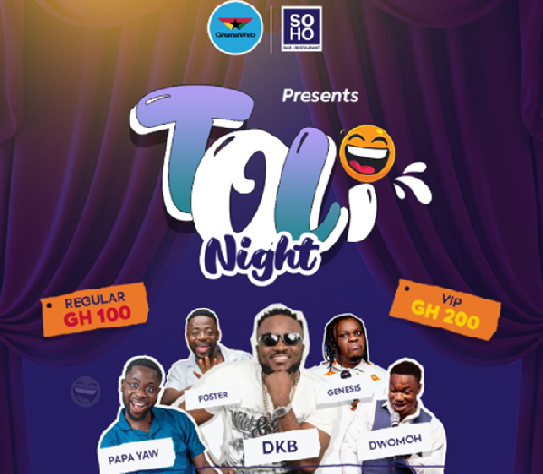 SOHO Bar in partnership with GhanaWeb to thrill audience with ‘Tooli Night’ on April 3