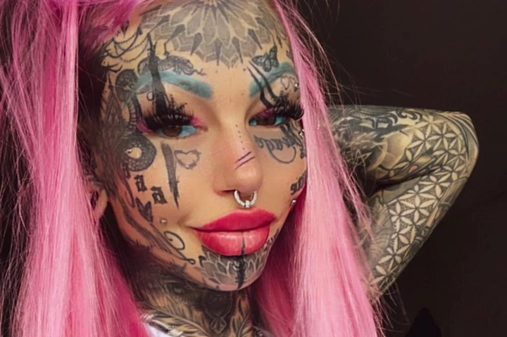 ‘Australia’s most tattooed woman’ is ‘unrecognisable’ after giving up one thing