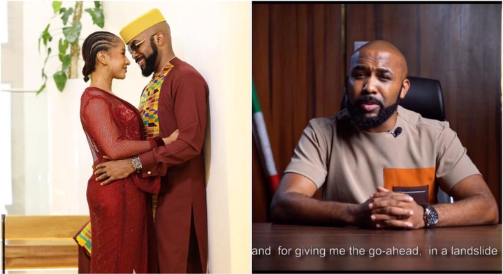 ‘Vasectomy Now Loading, No More Please’ – Banky W Tells His Wife, Adesuwa Etomi