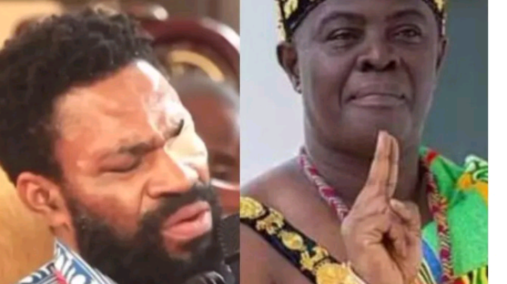 Dormaahene In Trouble As Journalist Claims His Speech Has Worsened Kofi Adoma’s Condition
