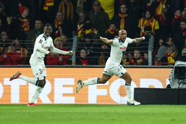 Watch highlights of André Ayew’s dominant performance against Lens