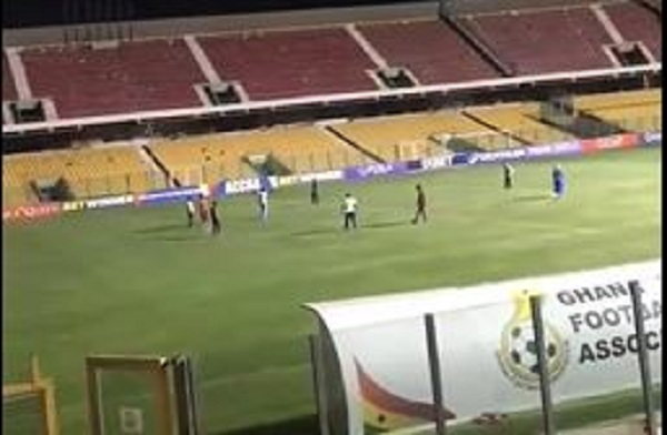 Watch as ‘pastors’ hold midnight prayer at Accra Sports Stadium ahead of Ghana-Chad match