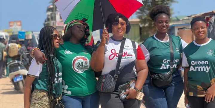 NDC won the 2024 elections with beautiful ladies – NPP man declares
