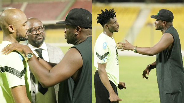 Asamoah Gyan reveals what he told Kudus, Jordan Ayew in conversation at Black Stars training