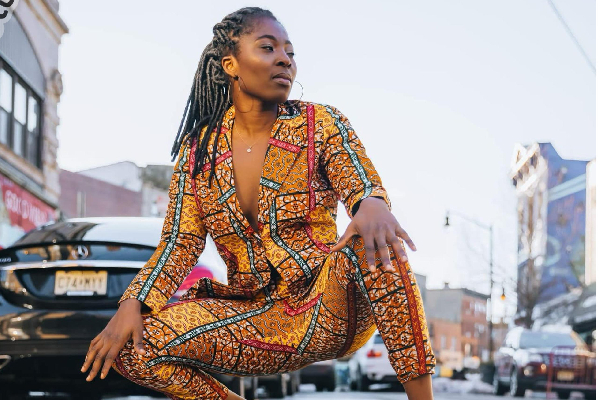 Black Queens’ Jennifer Cudjoe slays in African print to mark Independence Day