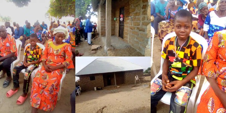 13-year-old boy builds house for parents with savings from local mines