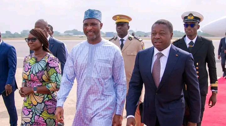 “Where Is The Vice President?” Ghanaians React As President Faure Gnassingbé Arrives In Accra