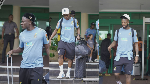 Black Stars depart for Morocco ahead of Madagascar game