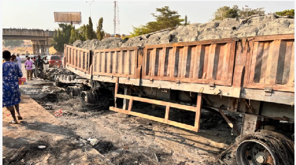 Wetin cause di trailer explosion wey claim several lives for Abuja