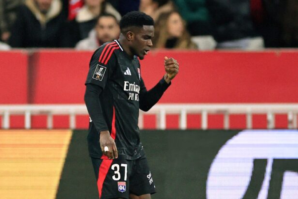 Watch highlights of Ernest Nuamah’s incredible goal in Lyon’s win over Nice