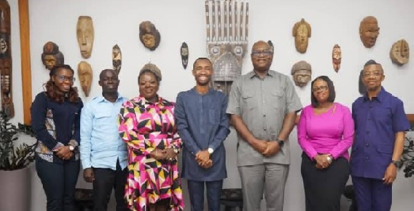 GIPC CEO engages Ernst & Young Ghana in investment promotion