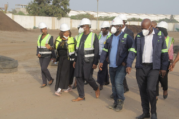 Murtala Mohammed tours recycling facilities to assess circular economy initiatives